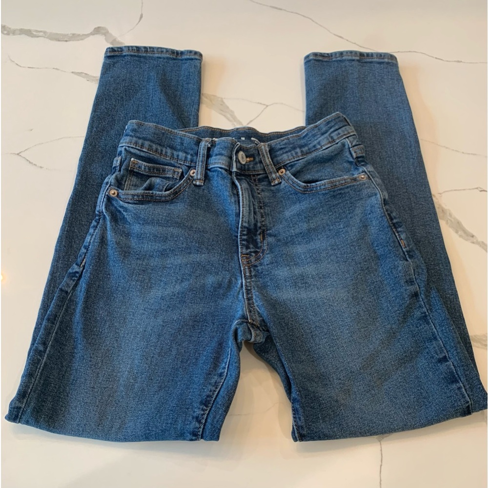 Old Navy Jeans Original Taper Built In Flex w Extendable Waist Tabs Boys 12